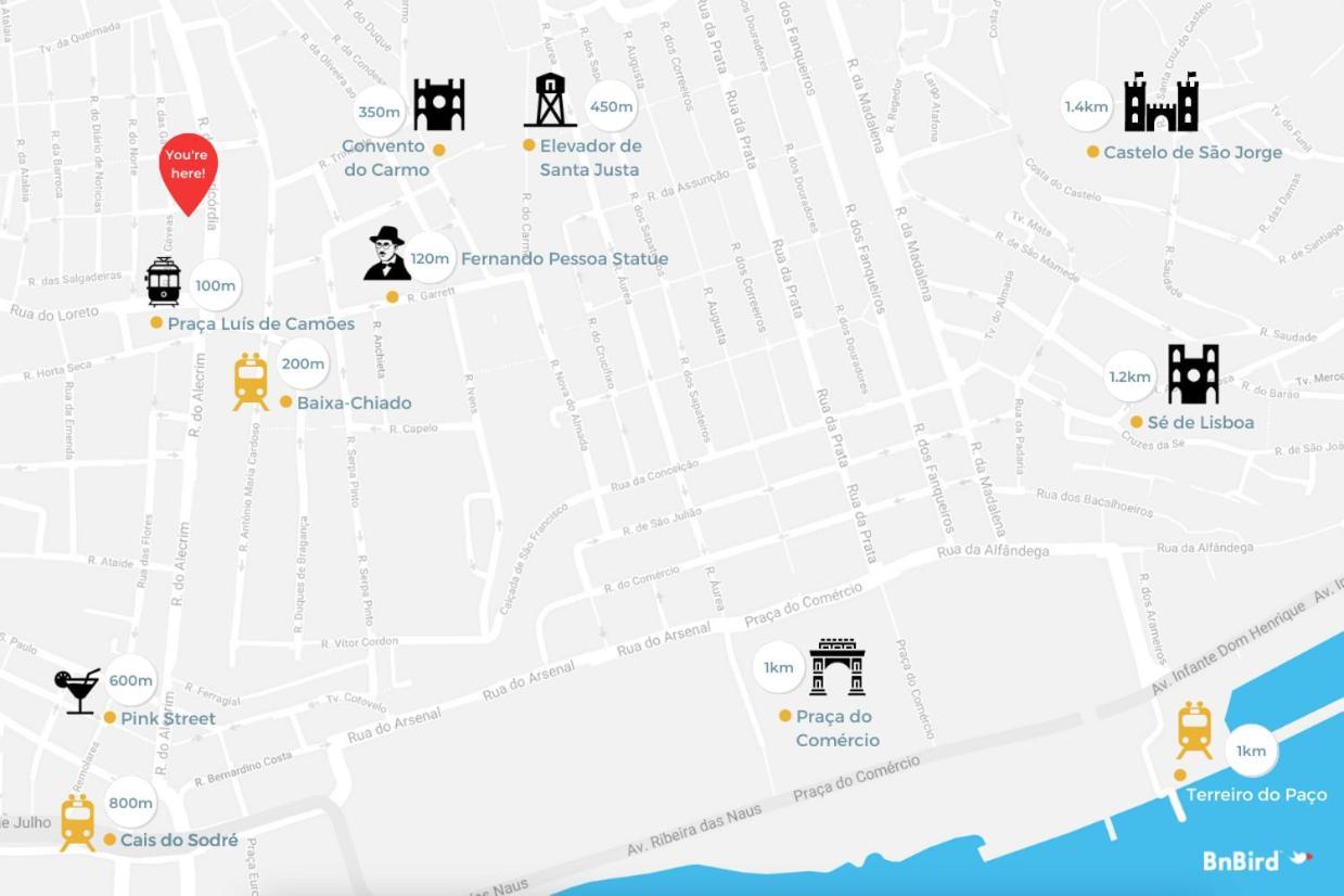 Chiado Prime Camoes Apartment Lisboa Eksteriør bilde
